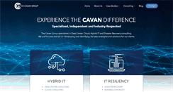 Desktop Screenshot of cavangroup.com